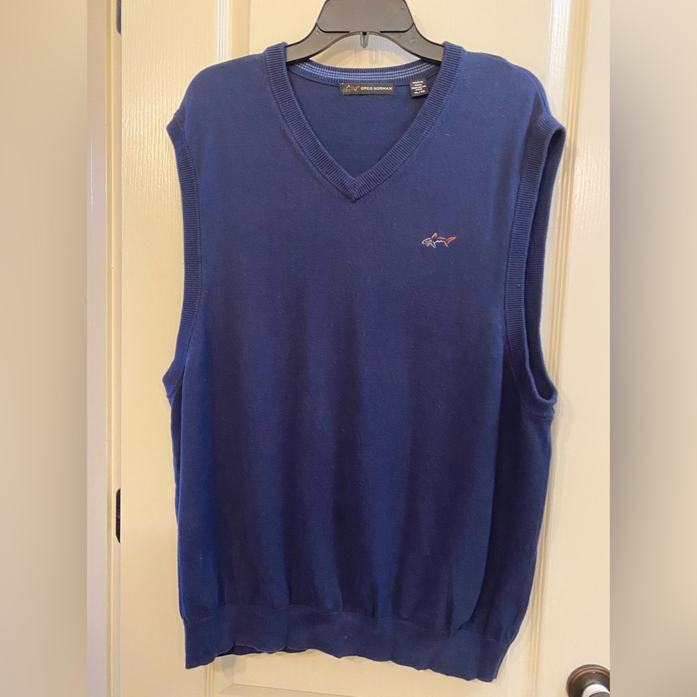 Greg Norman Pullover V Neck Knit Vest
